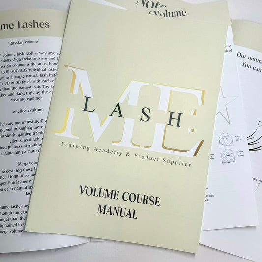 Volume Lash Course Manual & Lesson Plan