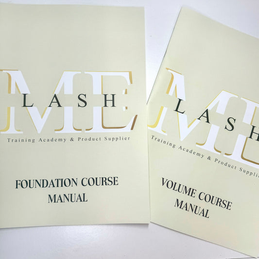 Classic & Volume Lash Course Manuals & Lesson Plans